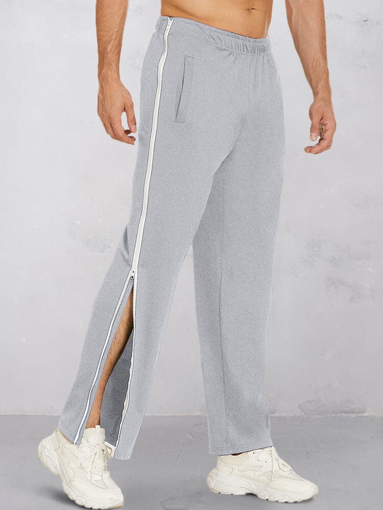 Cozy Dual Side Zippers Pants - Image 4