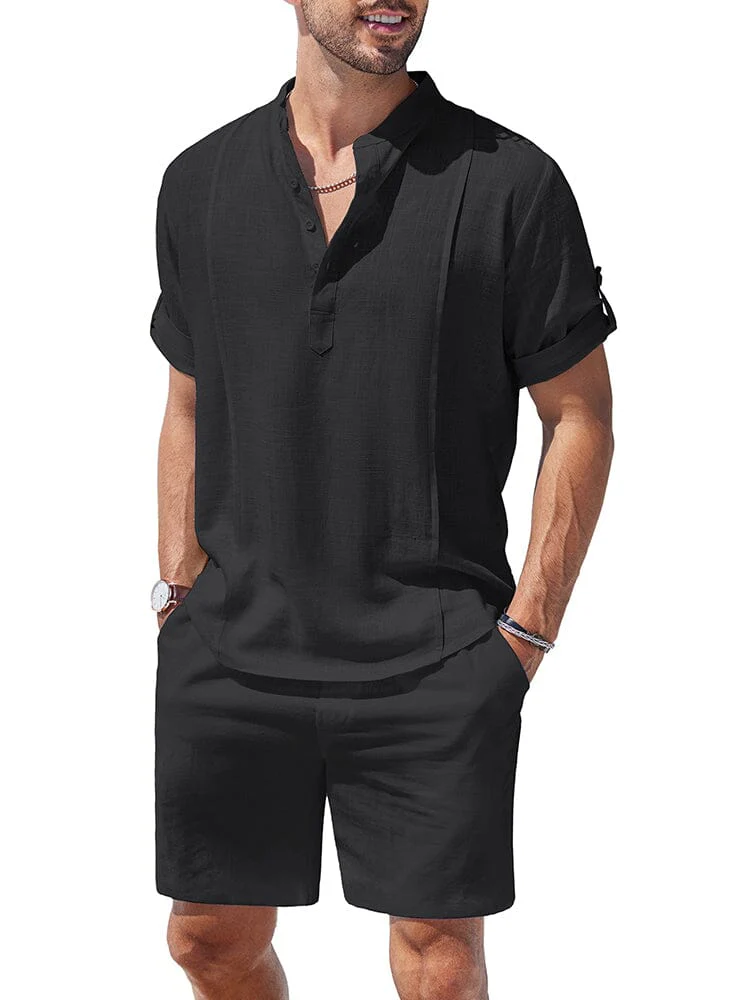 Cozy Lightweight Solid Shirt Sets (US Only) - Image 2