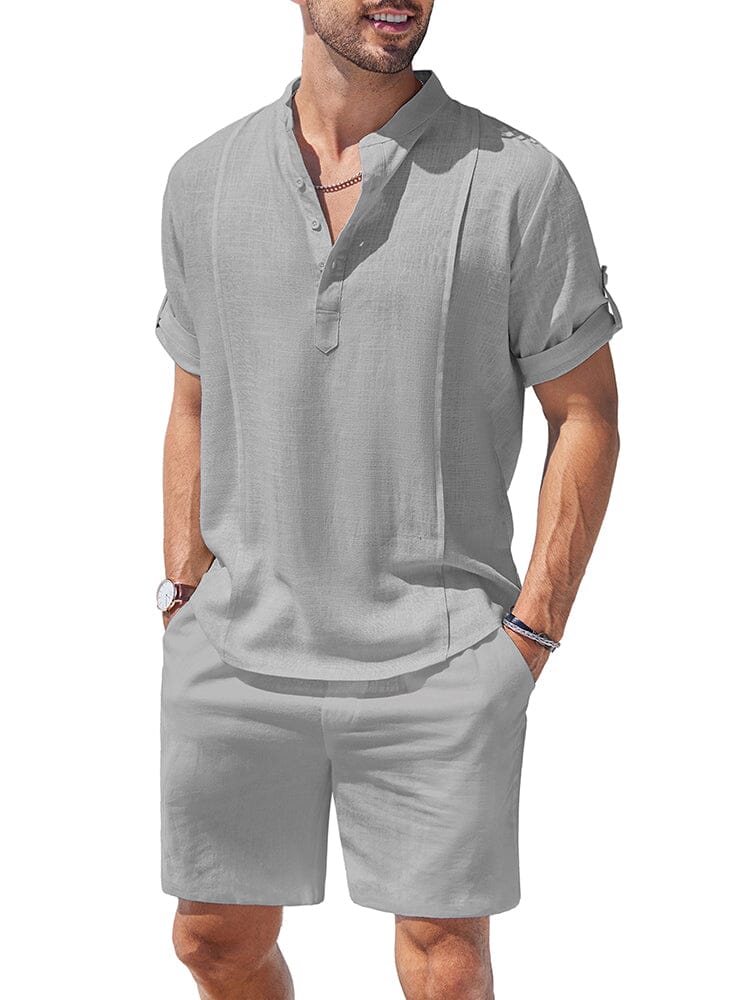 Cozy Lightweight Solid Shirt Sets (US Only) - Image 5