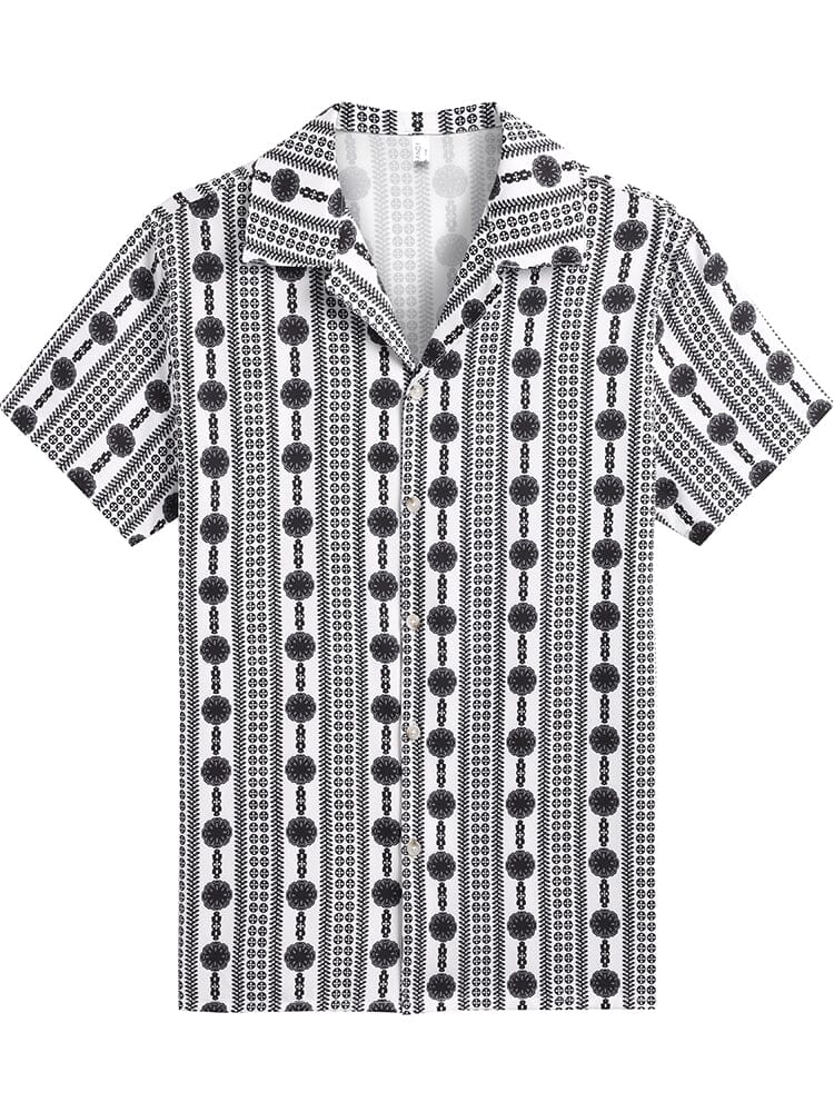 Cozy Stripe Splicing Shirt (US Only) - Image 9