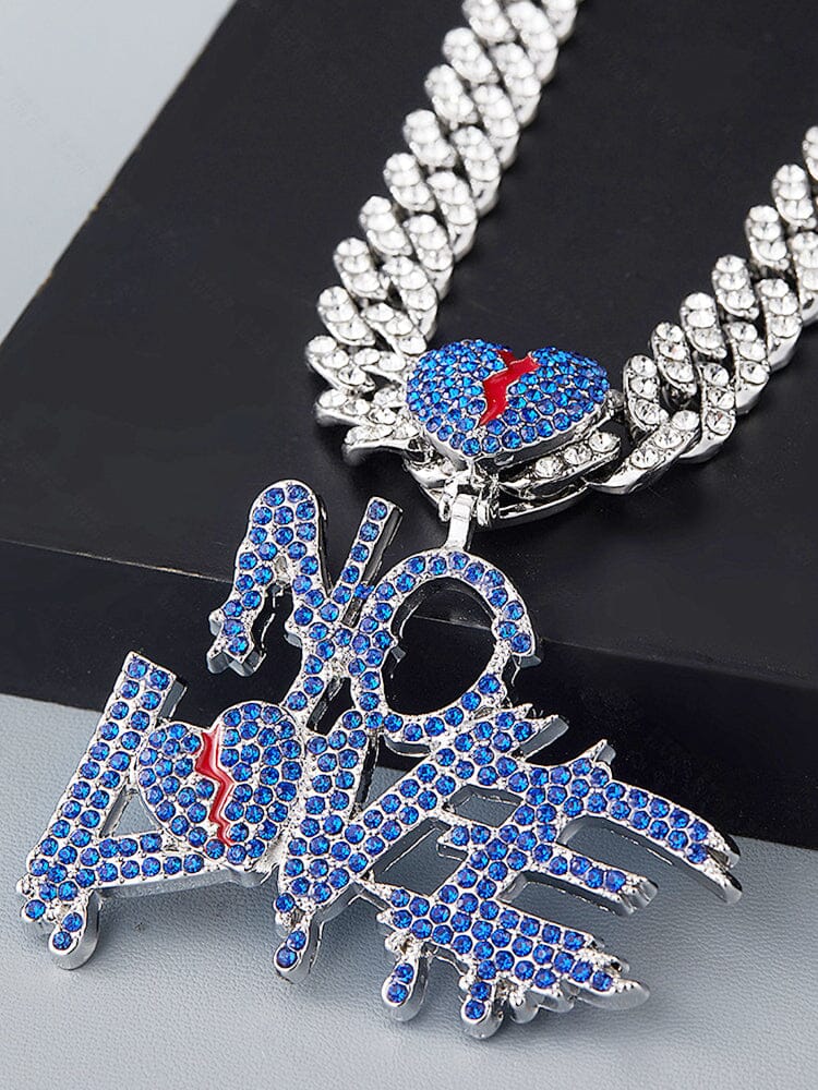 Cuban Link Chain Necklace with Pendant - Image 6