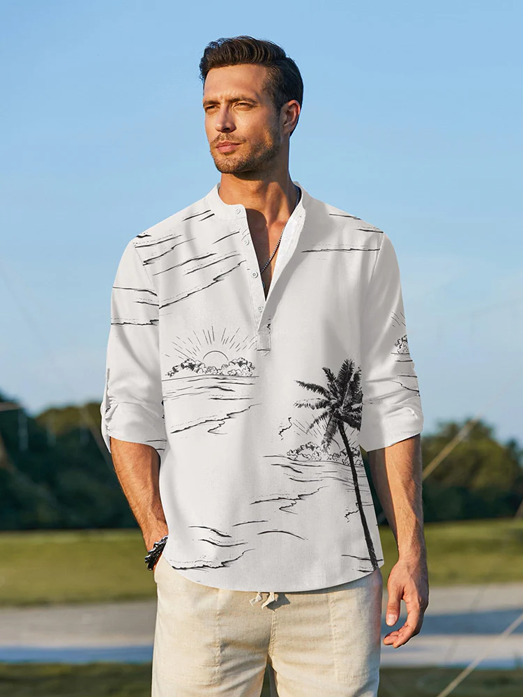 Designer Cocoanut Printed Vacation Shirt (US Only) - Image 2