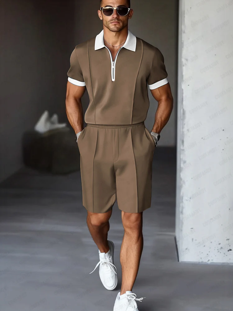 Easy Match Two-Tone Casual Set - Image 3