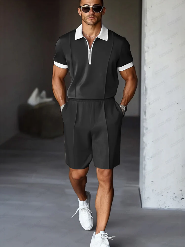 Easy Match Two-Tone Casual Set - Image 4