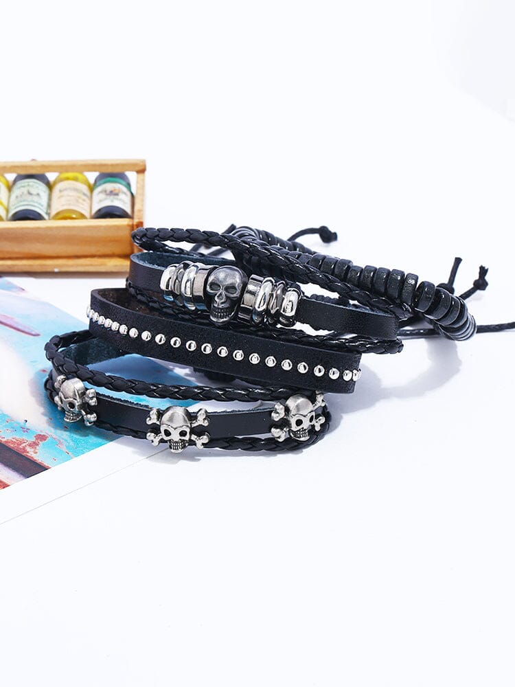 Edgy Skull DIY Bracelet Set - Image 2