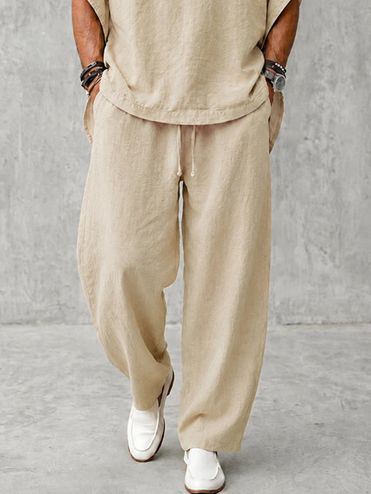Effortless 100% Cotton Batwing Sleeve Matching Set - Image 6
