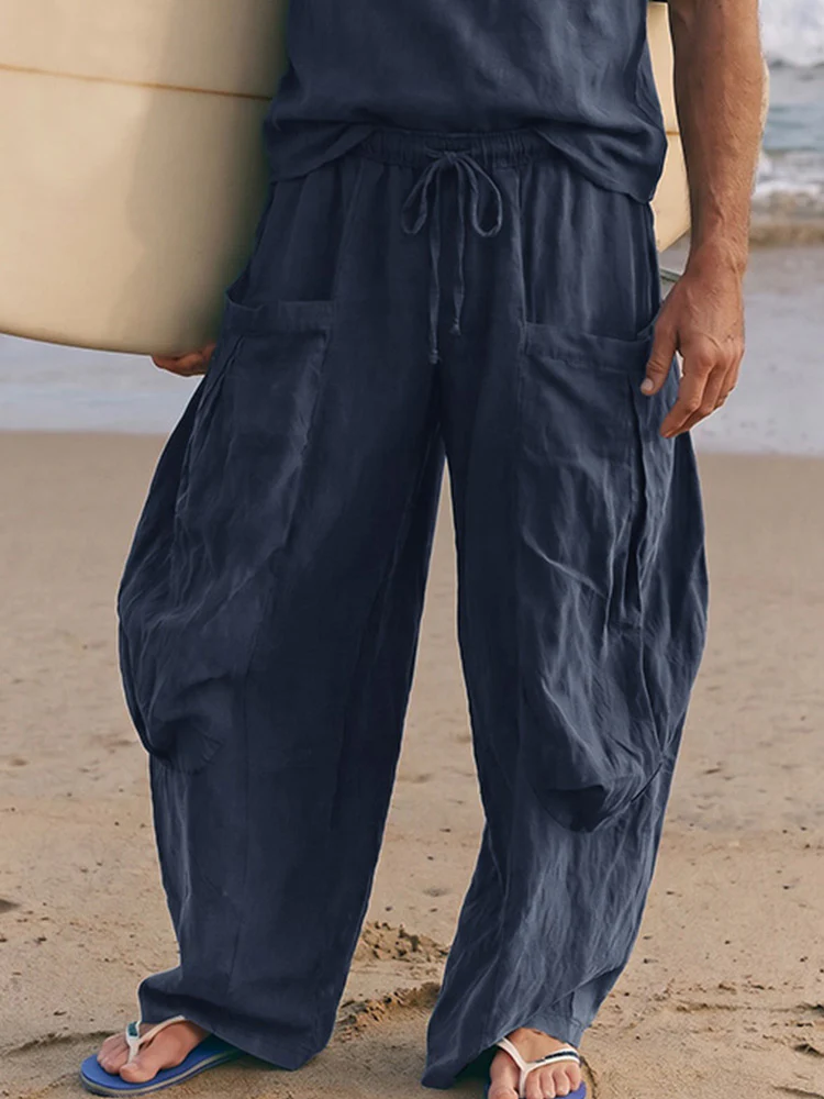 Effortless Loose 100% Cotton Matching Set - Image 4