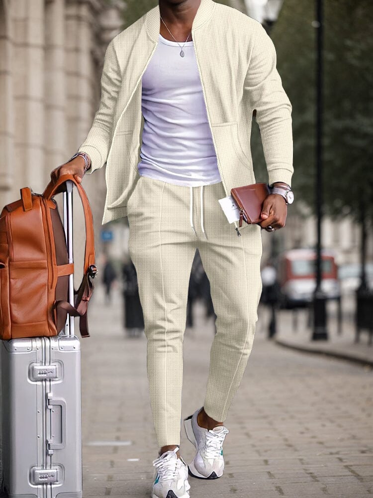 Effortless Style Waffle 2-Piece Set - Image 4