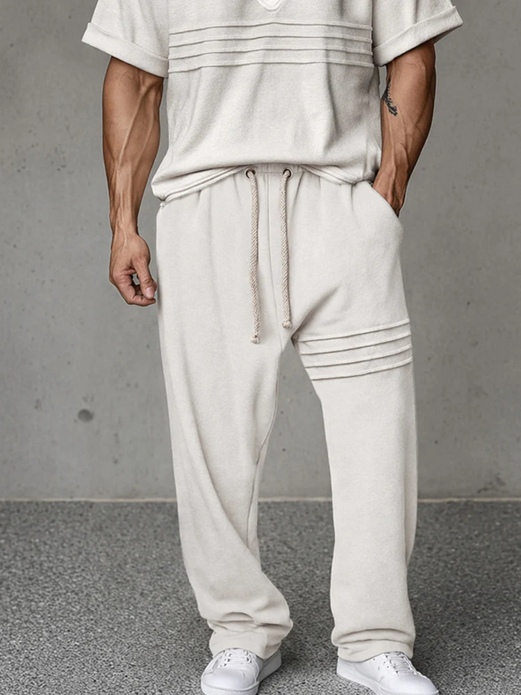 Effortless Urban Pleat Front Matching Set - Image 4