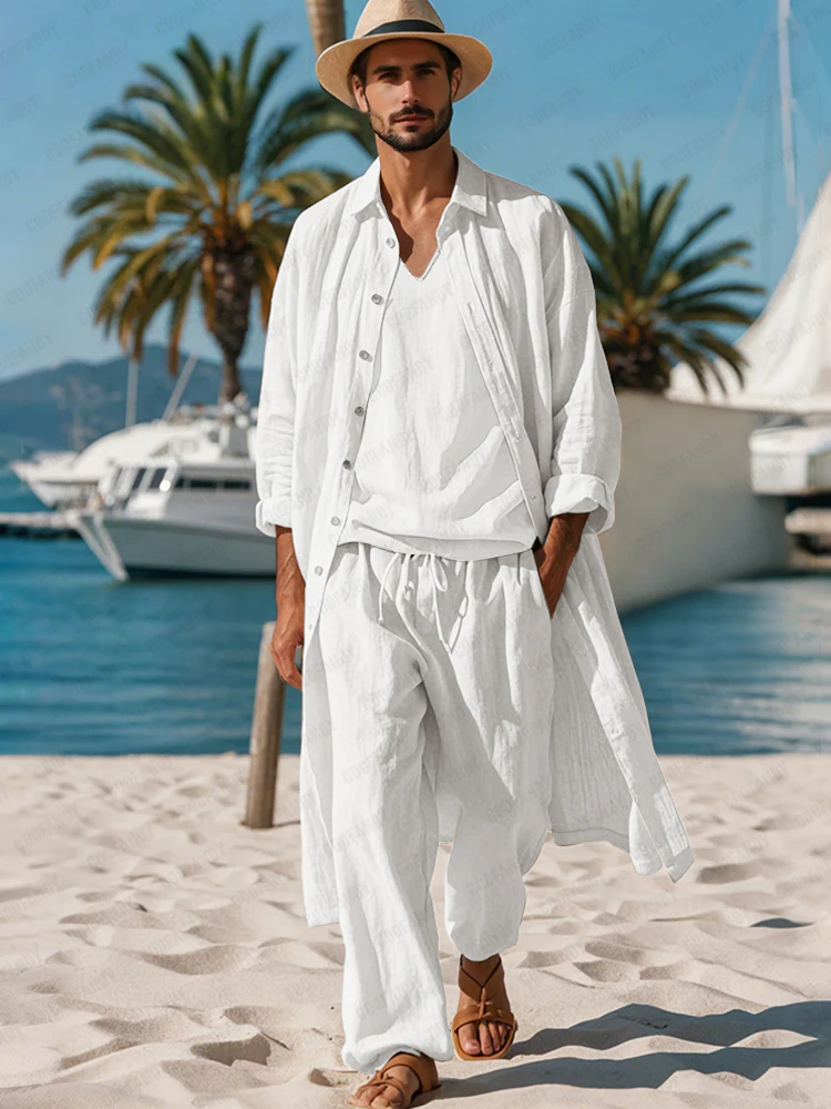 Effortless Vacation Cotton 3-Piece Set - Image 2