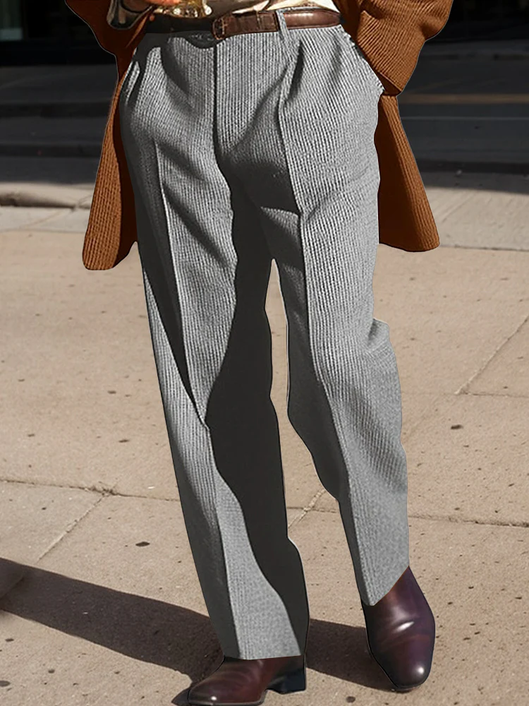 Elegance Straight Leg Suit Pants - Image 3