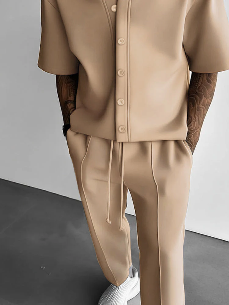 Elegant Versatile Shirt Pants Set - Image 10