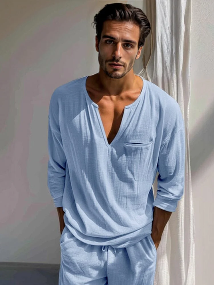 Essential 100% Cotton Shirt Set - Image 3