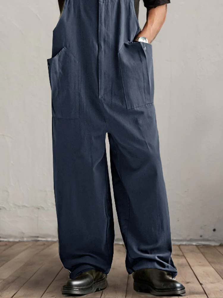Essential Adjustable Strap Cotton Jumpsuit - Image 12
