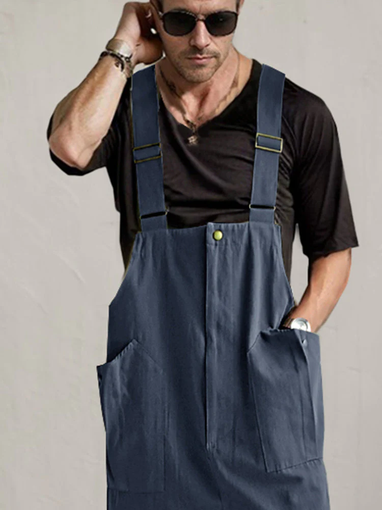 Essential Adjustable Strap Cotton Jumpsuit - Image 15