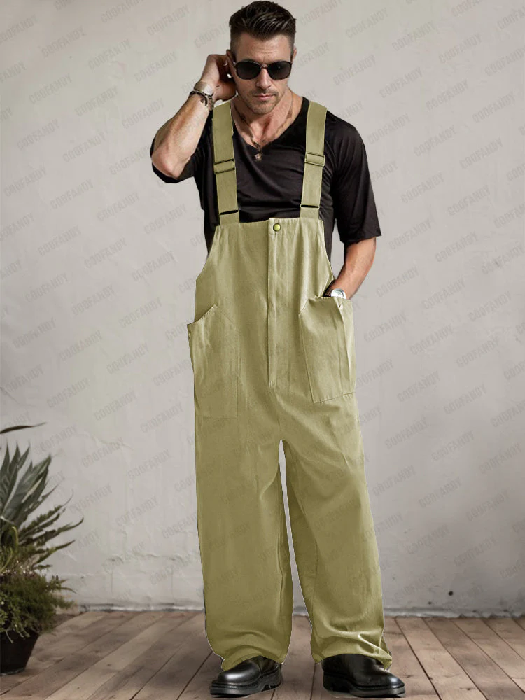 Essential Adjustable Strap Cotton Jumpsuit - Image 6