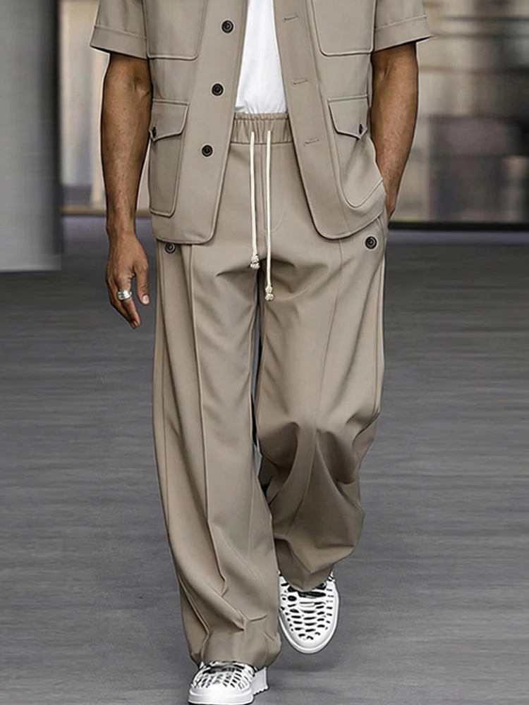 Essential Cargo Style Shirt Pants Set - Image 4