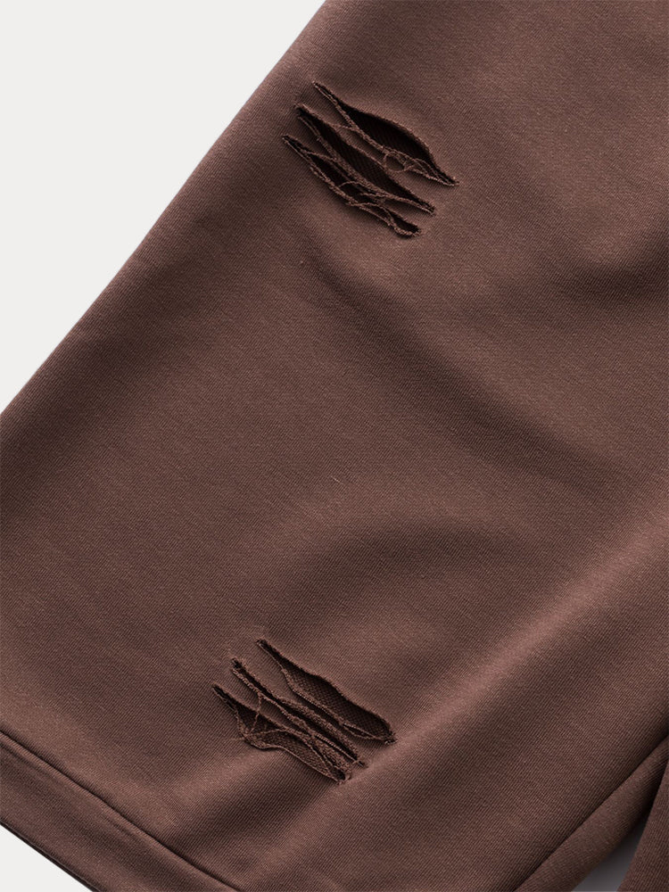 Essential Casual Ripped Shorts - Image 8
