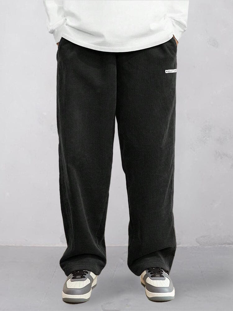 Essential Corduroy Straight Leg Pants - Image 2