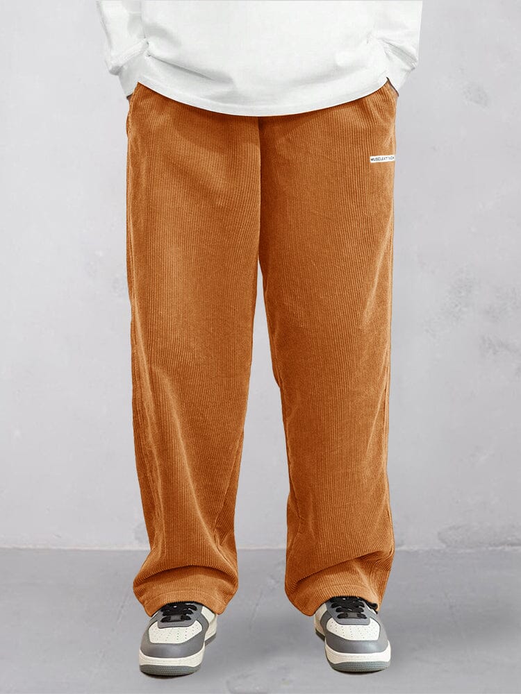 Essential Corduroy Straight Leg Pants - Image 4
