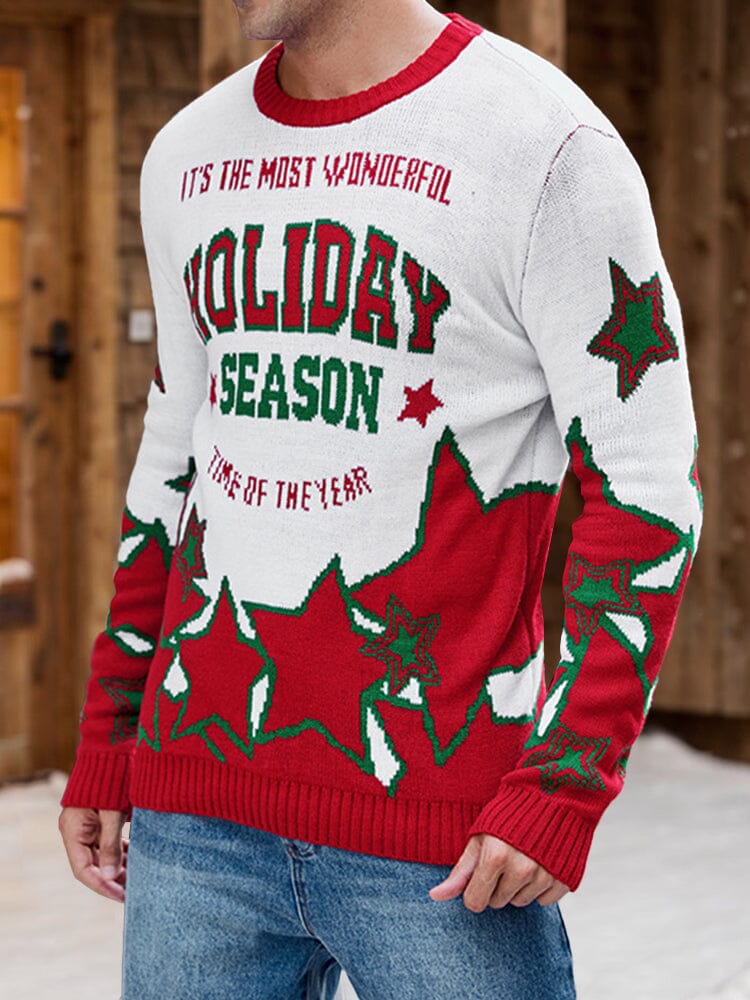 Essential Holiday Christmas Sweater - Image 4