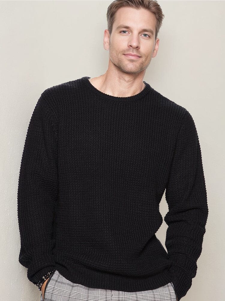 Essential Relaxed Knitted Sweater - Image 2