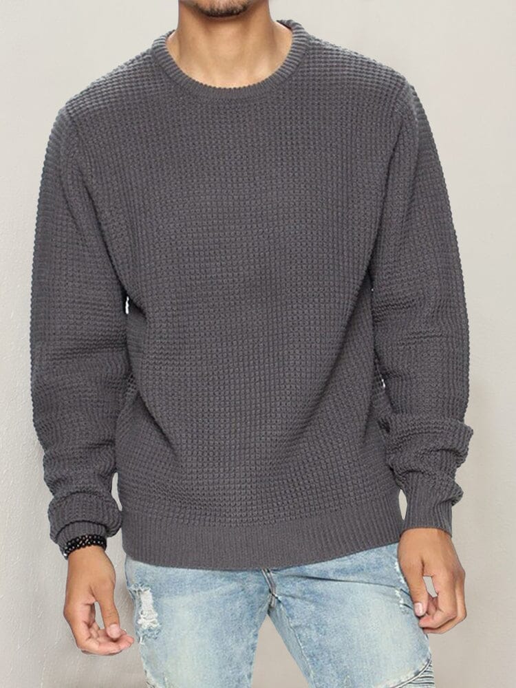 Essential Relaxed Knitted Sweater - Image 5