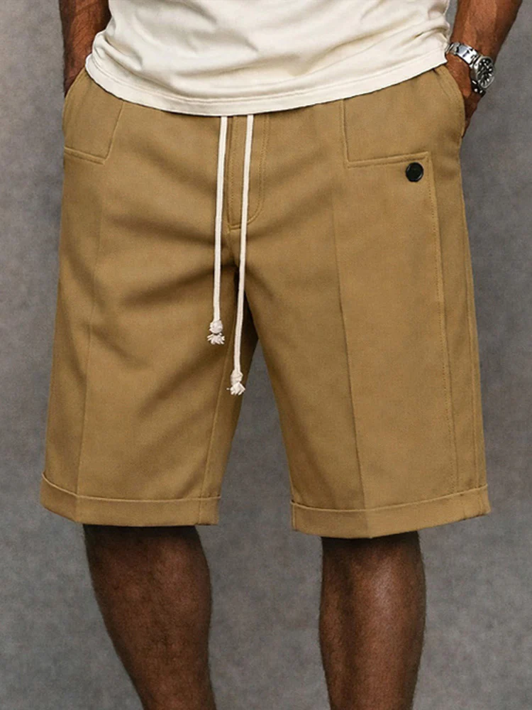 Essential Urban Casual Drawstring Shorts - Image 3