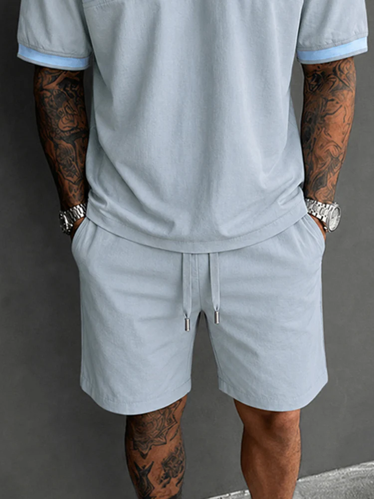 Everyday Casual Stretchy Contrast Color Set - Image 4