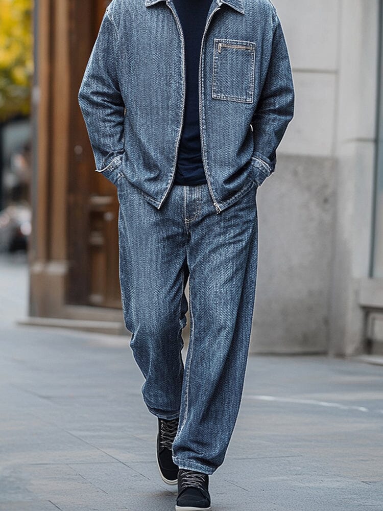 Everyday Denim 2-Piece Matching Set - Image 4