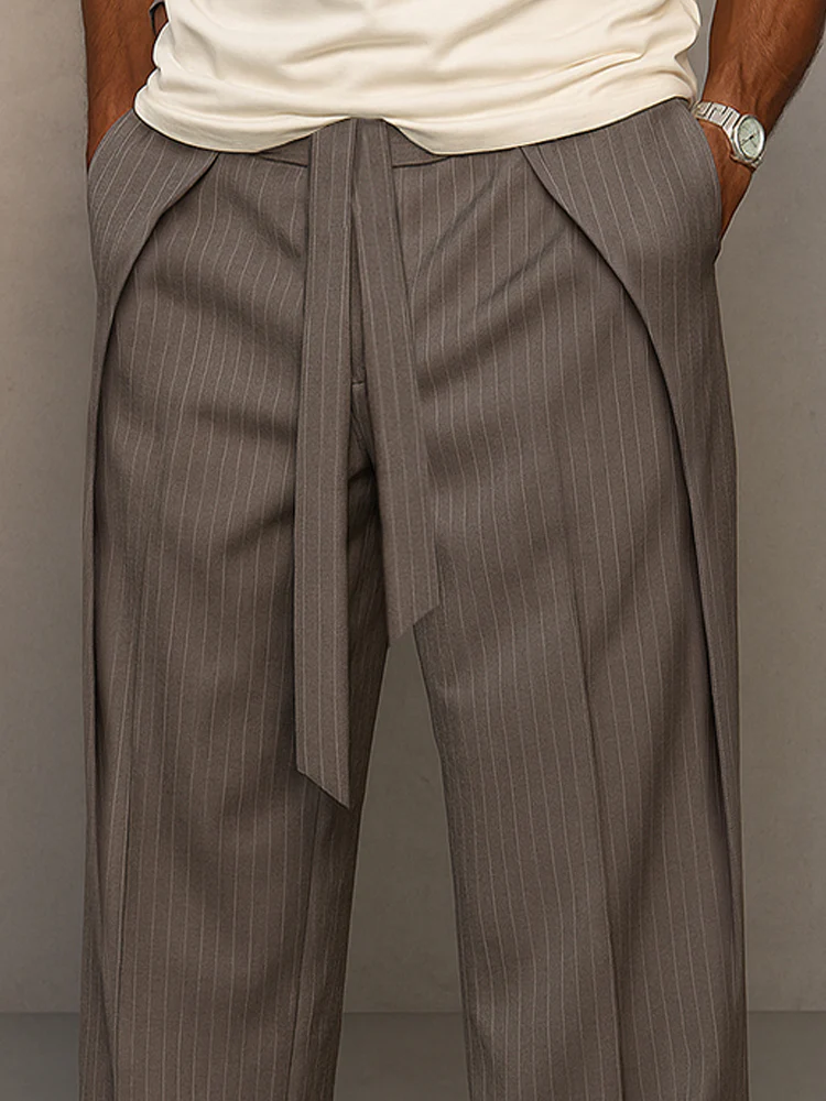 Everyday Fashion Stripe Pants - Image 3