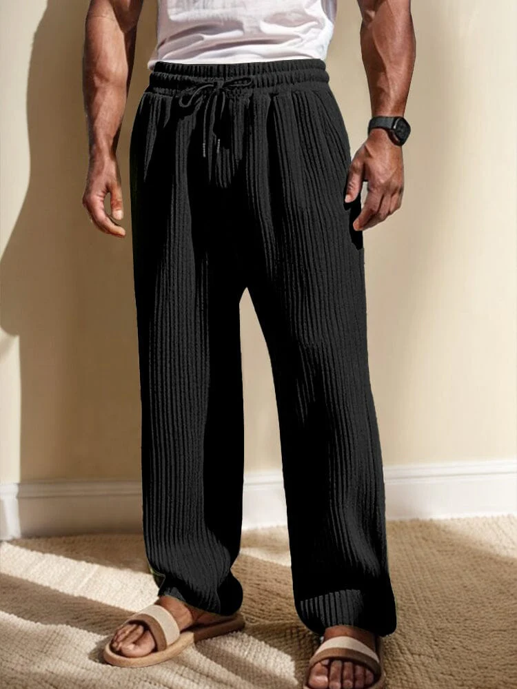 Everyday Relaxation Pit-Striped Pants - Image 2