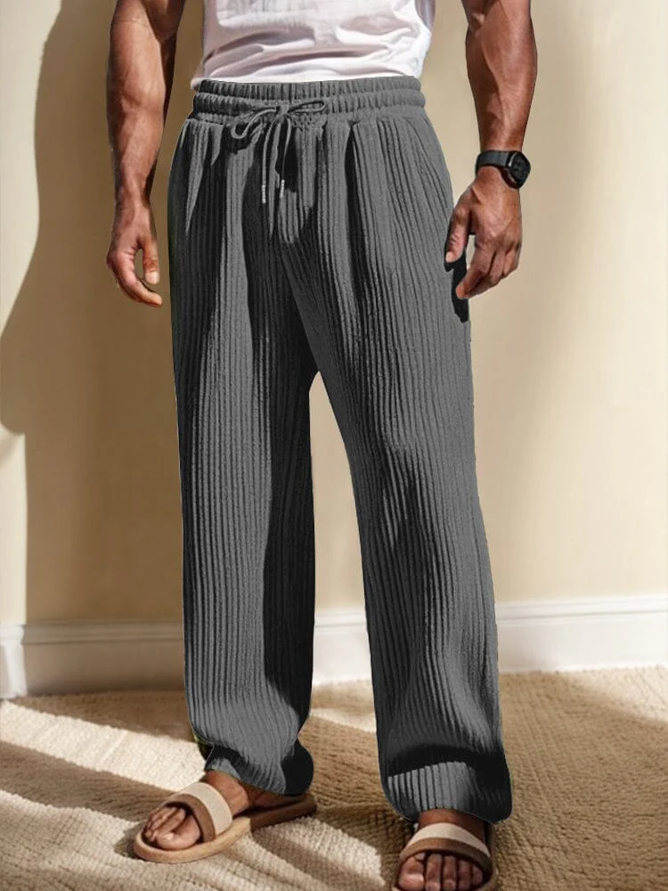 Everyday Relaxation Pit-Striped Pants - Image 3