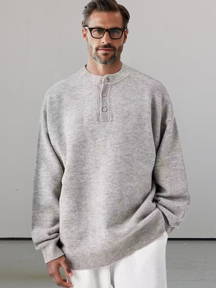 Everyday Relaxed Fit Knit Sweater - Image 3
