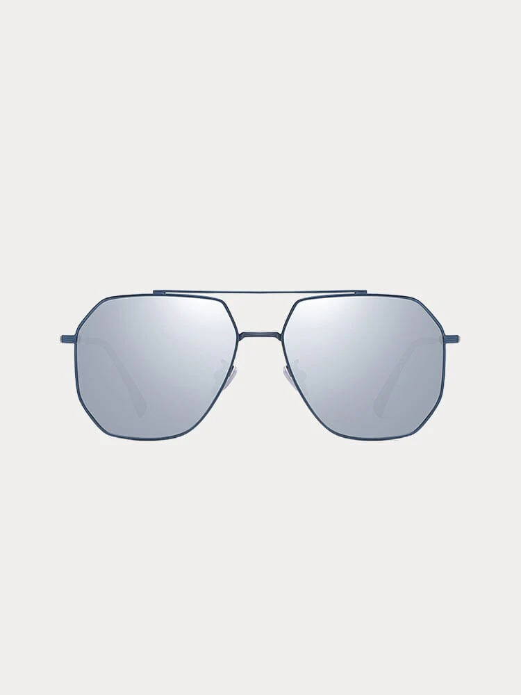 Fashion Rectangular Polarized Sunglasses - Image 2