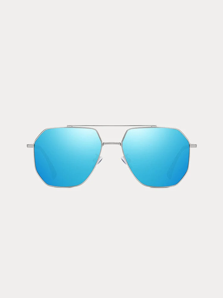 Fashion Rectangular Polarized Sunglasses - Image 3