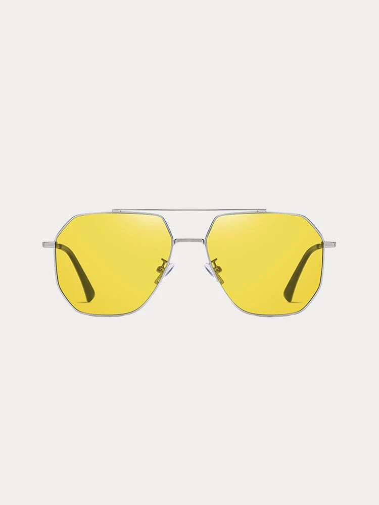 Fashion Rectangular Polarized Sunglasses - Image 4