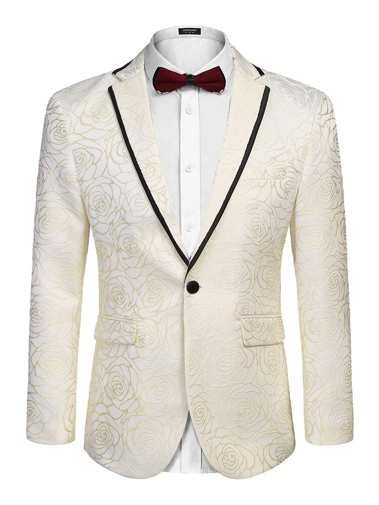 Floral Embroidered Party Blazer (US Only) - Image 2