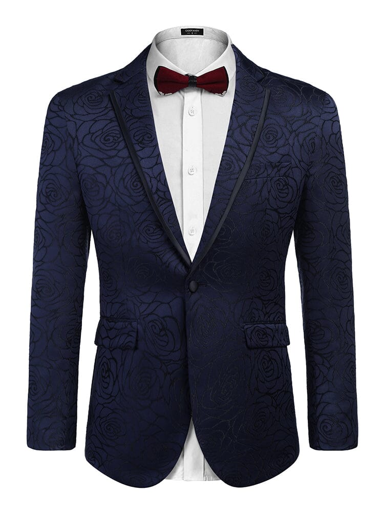 Floral Embroidered Party Blazer (US Only) - Image 3