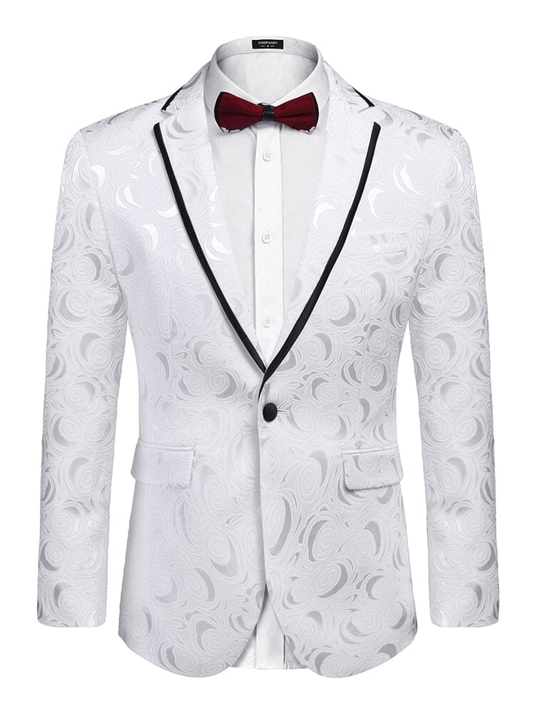 Floral Embroidered Party Blazer (US Only) - Image 5