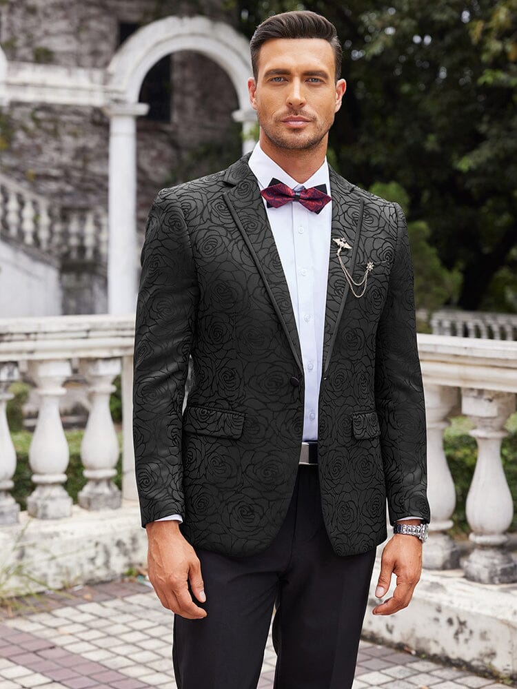 Floral Embroidered Party Blazer (US Only) - Image 6