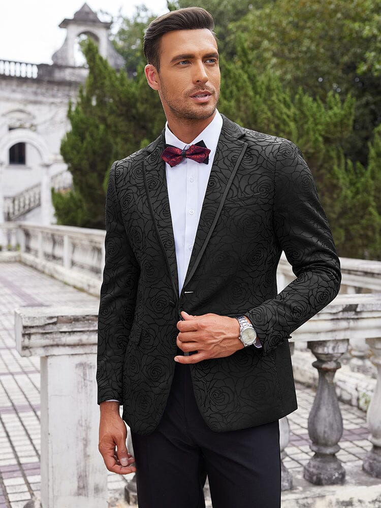 Floral Embroidered Party Blazer (US Only) - Image 7