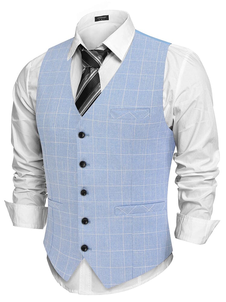 Formal Slim Fit Suit Vest (US Only) - Image 13