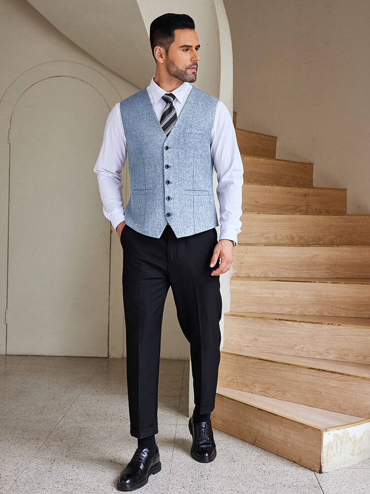 Formal Slim Fit Suit Vest (US Only) - Image 17