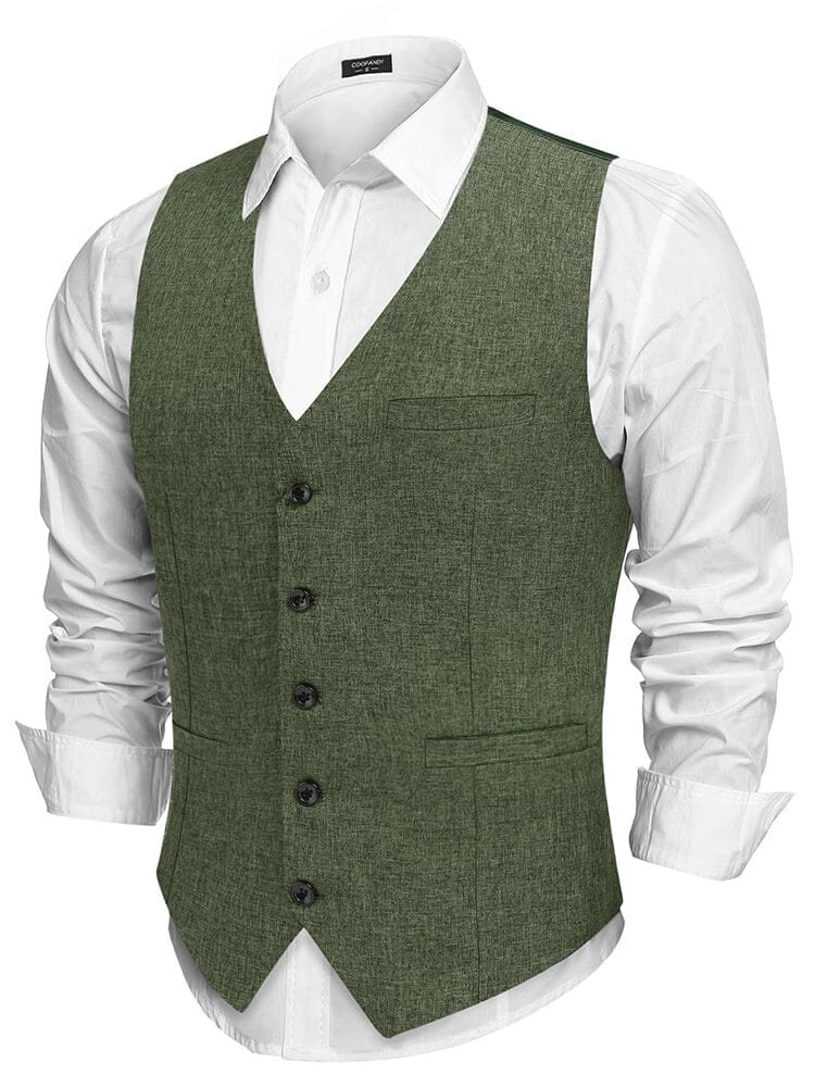 Formal Slim Fit Suit Vest (US Only) - Image 5