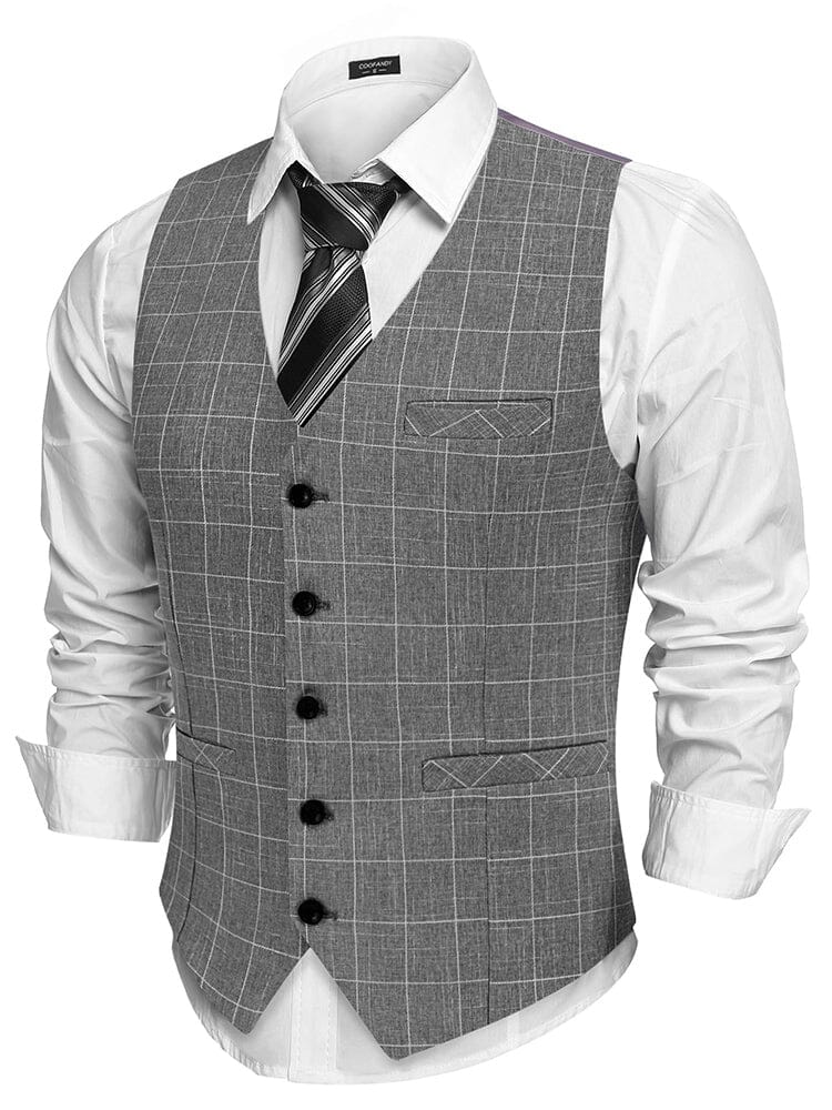 Formal Slim Fit Suit Vest (US Only) - Image 8