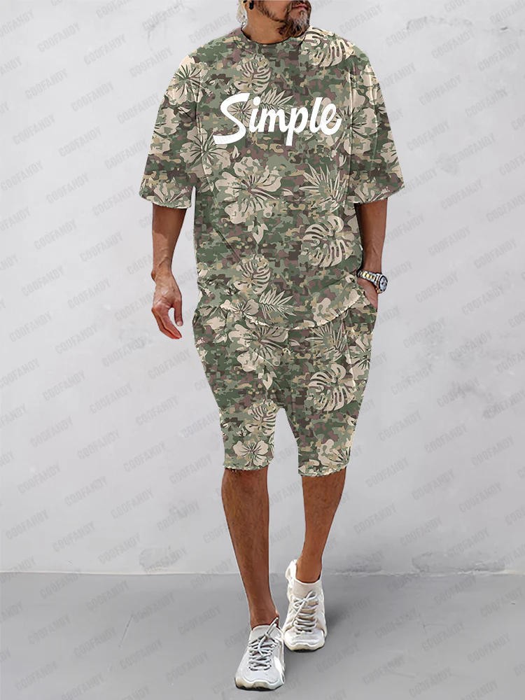 Fresh Floral Patterns Athleisure Set - Image 5
