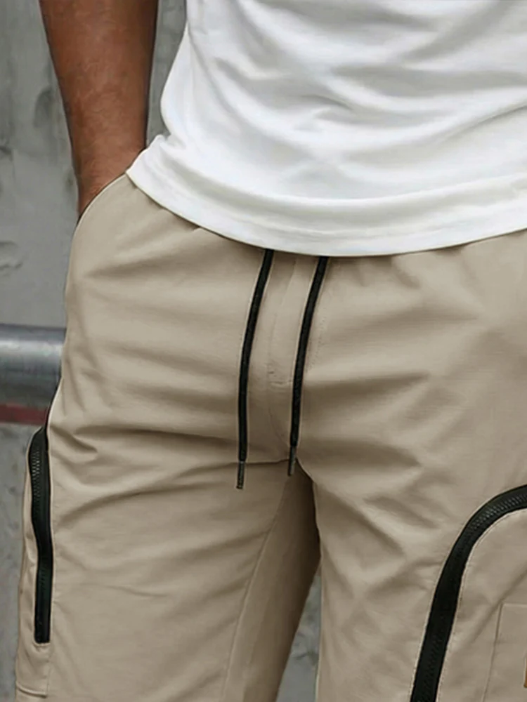 Functional Summer Tactical Cargo Shorts - Image 3