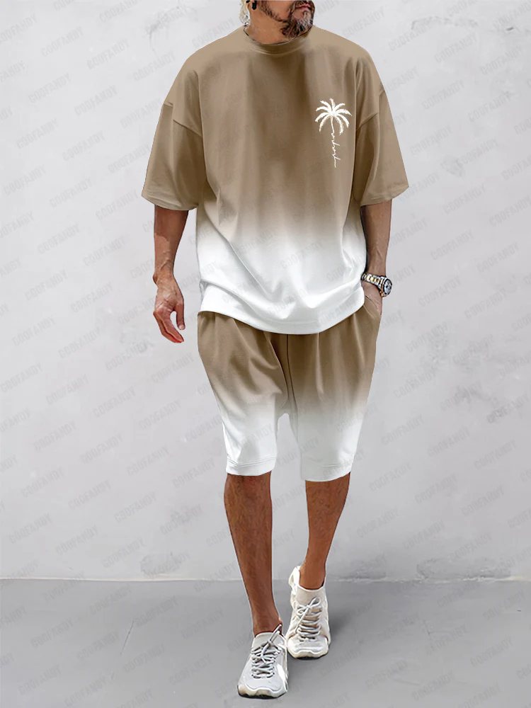 Gradient Vacation Casual 2-Piece Set - Image 3