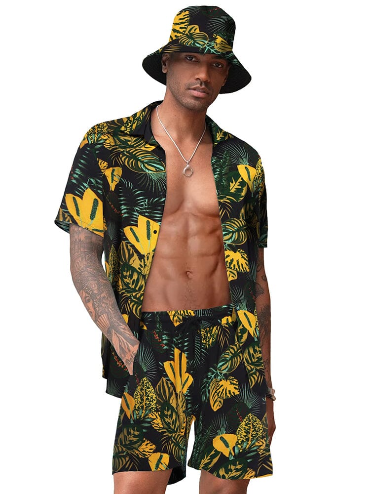 Hawaiian Beach Sets with Bucket Hat (US Only) - Image 2